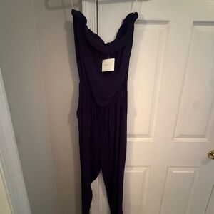 Navy Jumpsuit